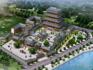 东阳寺院改扩建规划设计施工-石觉寺